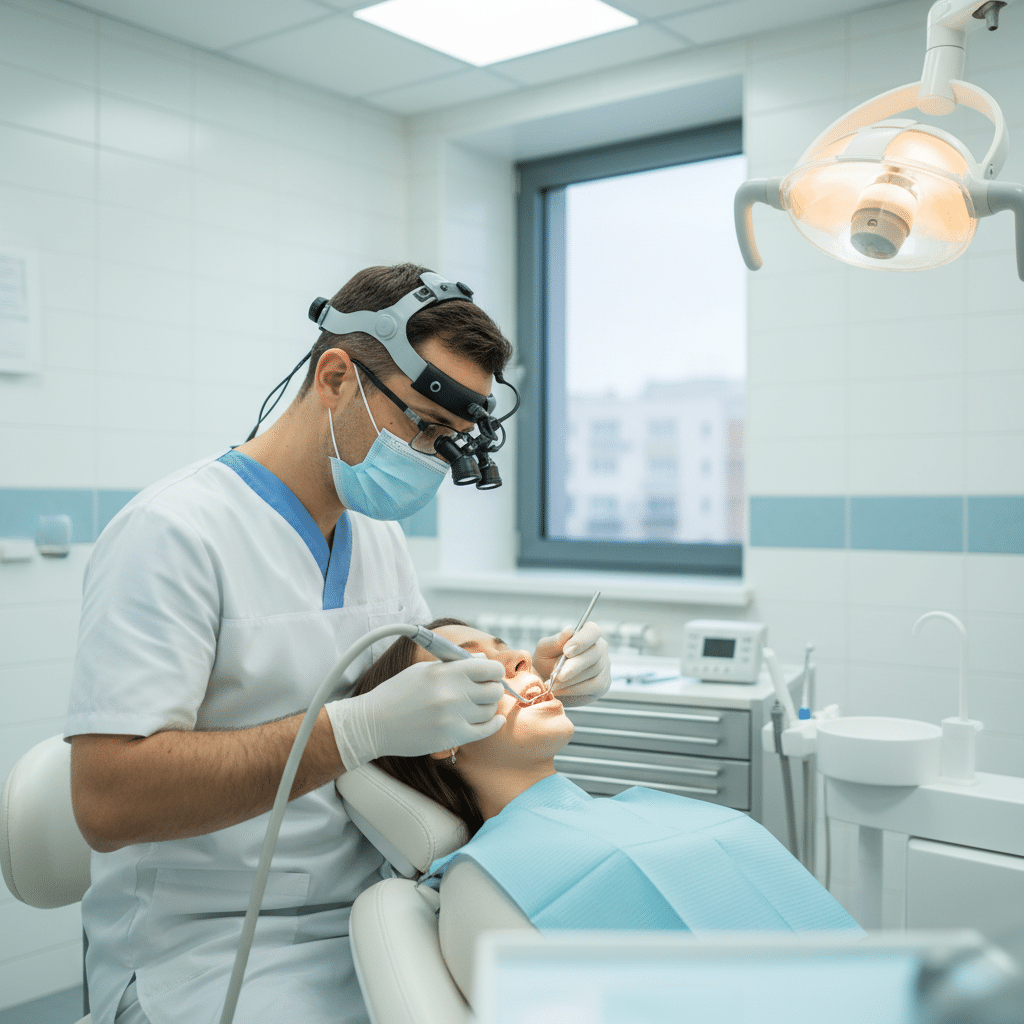 שלבי הטיפול בניקוי חניכיים עמוק